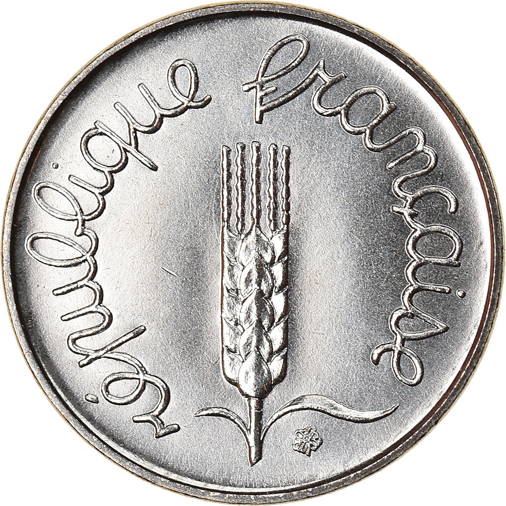 Coin, France, Épi, Centime, 1985, Paris, MS(65-70), Stainless Steel, KM:928