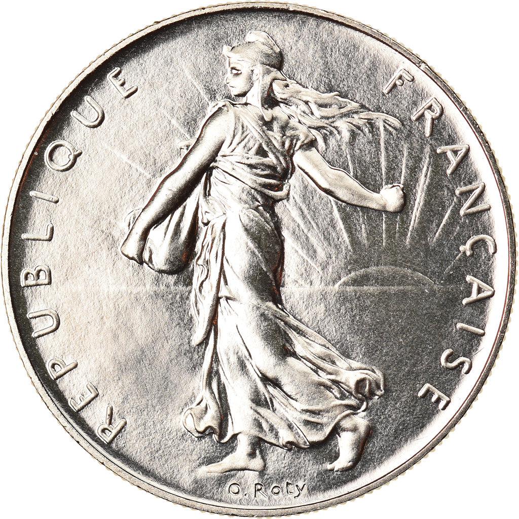 Coin, France, Semeuse, Franc, 1985, Paris, MS(65-70), Nickel, KM:925.1