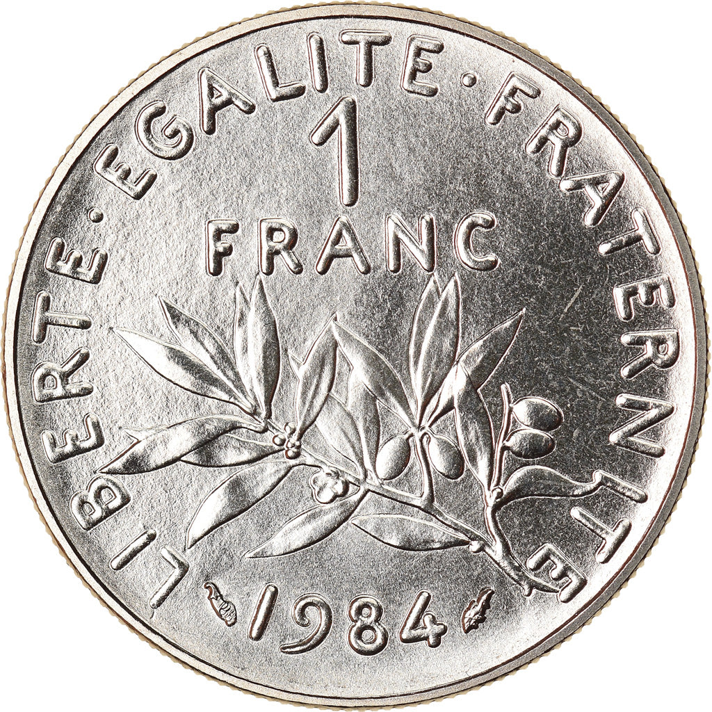 Monnaie, France, Semeuse, Franc, 1984, Paris, FDC, Nickel, Gadoury:474, KM:925.1