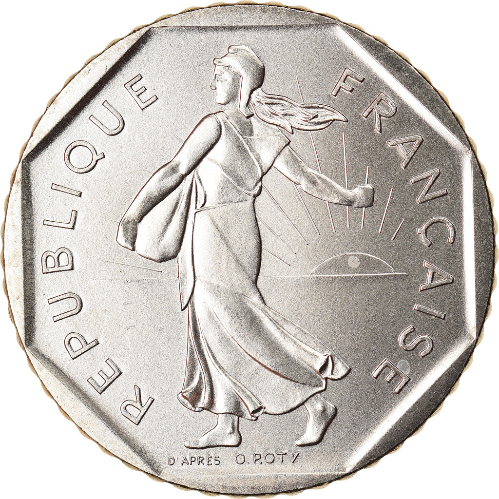 Coin, France, Semeuse, 2 Francs, 1984, Paris, MS(65-70), Nickel, KM:942.1