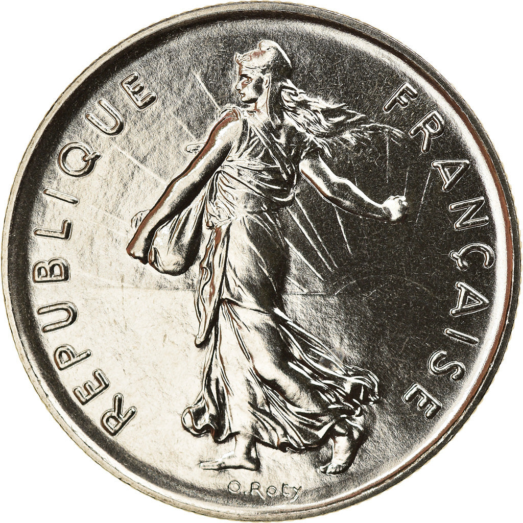 Coin, France, Semeuse, 5 Francs, 1984, Paris, MS(65-70), Nickel Clad