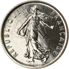 Coin, France, Semeuse, 5 Francs, 1984, Paris, MS(65-70), Nickel Clad