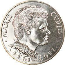 Monnaie, France, Marie Curie, 100 Francs, 1984, Paris, FDC, Argent, Gadoury:899