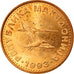 Coin, Macedonia, 50 Deni, 1993, MS(63), Brass, KM:1
