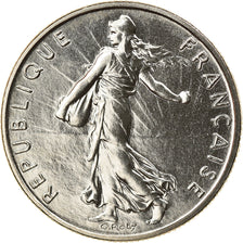 Münze, Frankreich, Semeuse, 1/2 Franc, 1982, Paris, STGL, Nickel, KM:931.1