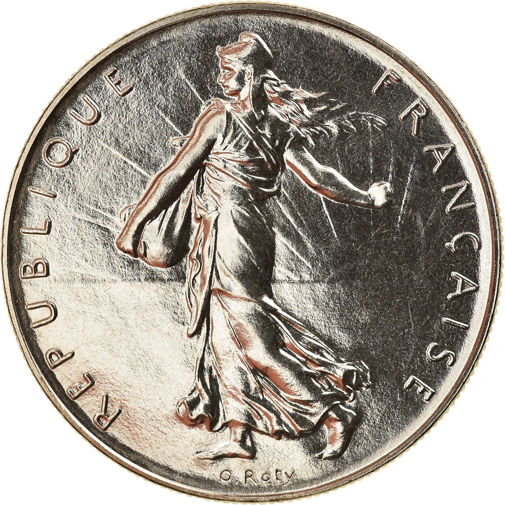 Coin, France, Semeuse, Franc, 1982, Paris, MS(65-70), Nickel, KM:925.1