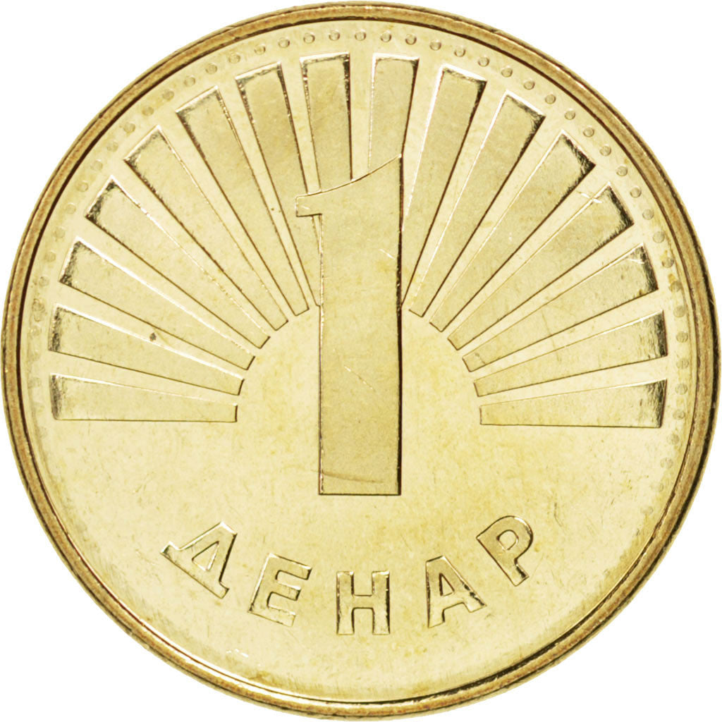 Macedonia, Denar, 2008, SPL, Ottone, KM:2