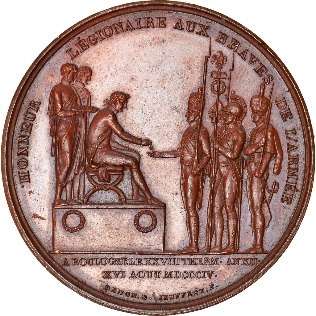 France, Medal, Napoleon Ier , Honneur Légionnaire aux Braves de l'Armée