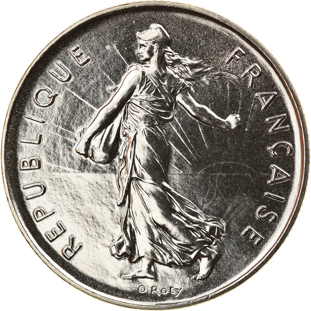 Coin, France, Semeuse, 5 Francs, 1982, Paris, MS(65-70), Nickel Clad