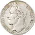 Munten, België, Leopold I, 5 Francs, 5 Frank, 1848, ZF, Zilver, KM:3.2