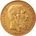 Coin, Belgium, Leopold II, 20 Francs, 20 Frank, 1877, AU(50-53), Gold, KM:37