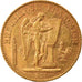 Munten, Frankrijk, Génie, 20 Francs, 1890, Paris, ZF+, Goud, KM:825