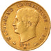 Monnaie, États italiens, Napoleon I, 40 Lire, 1814, Milan, TTB, Gad IT32
