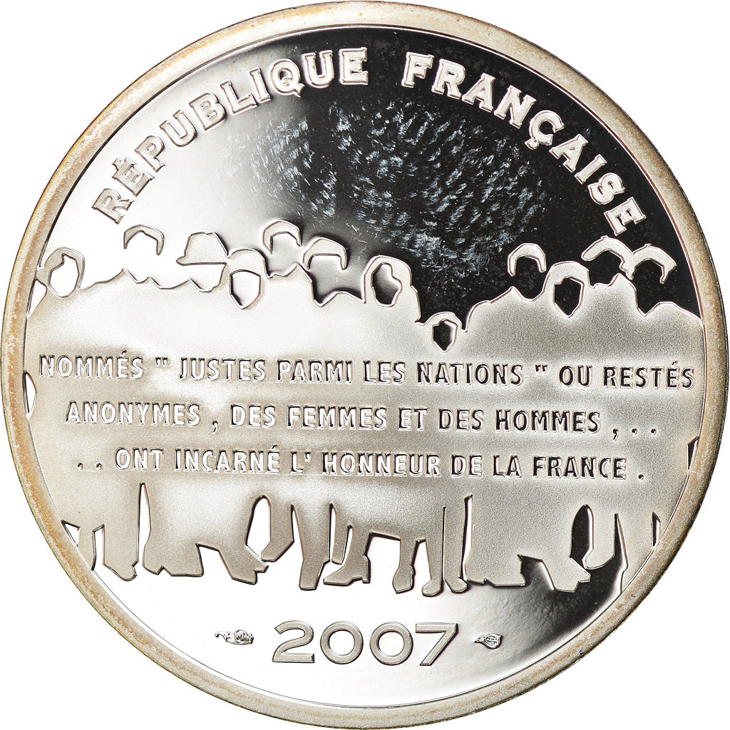 France, Panthéon, 15 Euro, 2007, Proof, MS(65-70), Silver, KM:A1450