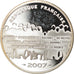 France, Panthéon, 15 Euro, 2007, Proof, MS(65-70), Silver, KM:A1450