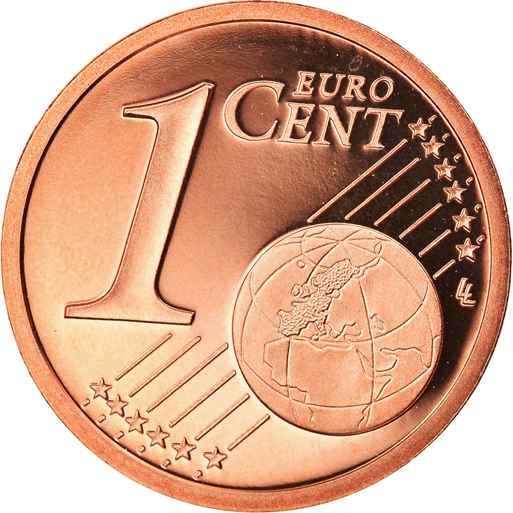 Frankrijk, Euro Cent, 2007, Paris, Proof, FDC, Copper Plated Steel, Gadoury:1