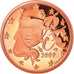 Francia, Euro Cent, 2009, Paris, Proof, FDC, Cobre chapado en acero, Gadoury:1