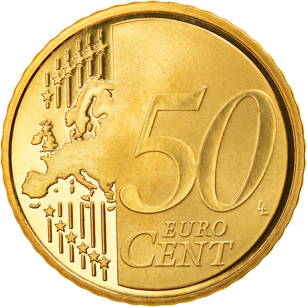 Frankreich, 50 Euro Cent, 2009, Paris, Proof, STGL, Messing, Gadoury:6a.