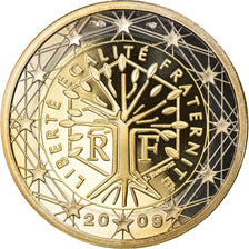 France, 2 Euro, 2009, Paris, Proof, MS(65-70), Bi-Metallic, Gadoury:8a., KM:1414