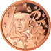France, 2 Euro Cent, 2014, Paris, Proof, MS(65-70), Copper Plated Steel