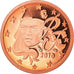 Francia, Euro Cent, 2010, Paris, Proof, FDC, Cobre chapado en acero, Gadoury:1