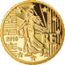 France, 10 Euro Cent, 2010, Paris, Proof, FDC, Laiton, Gadoury:4b., KM:1410