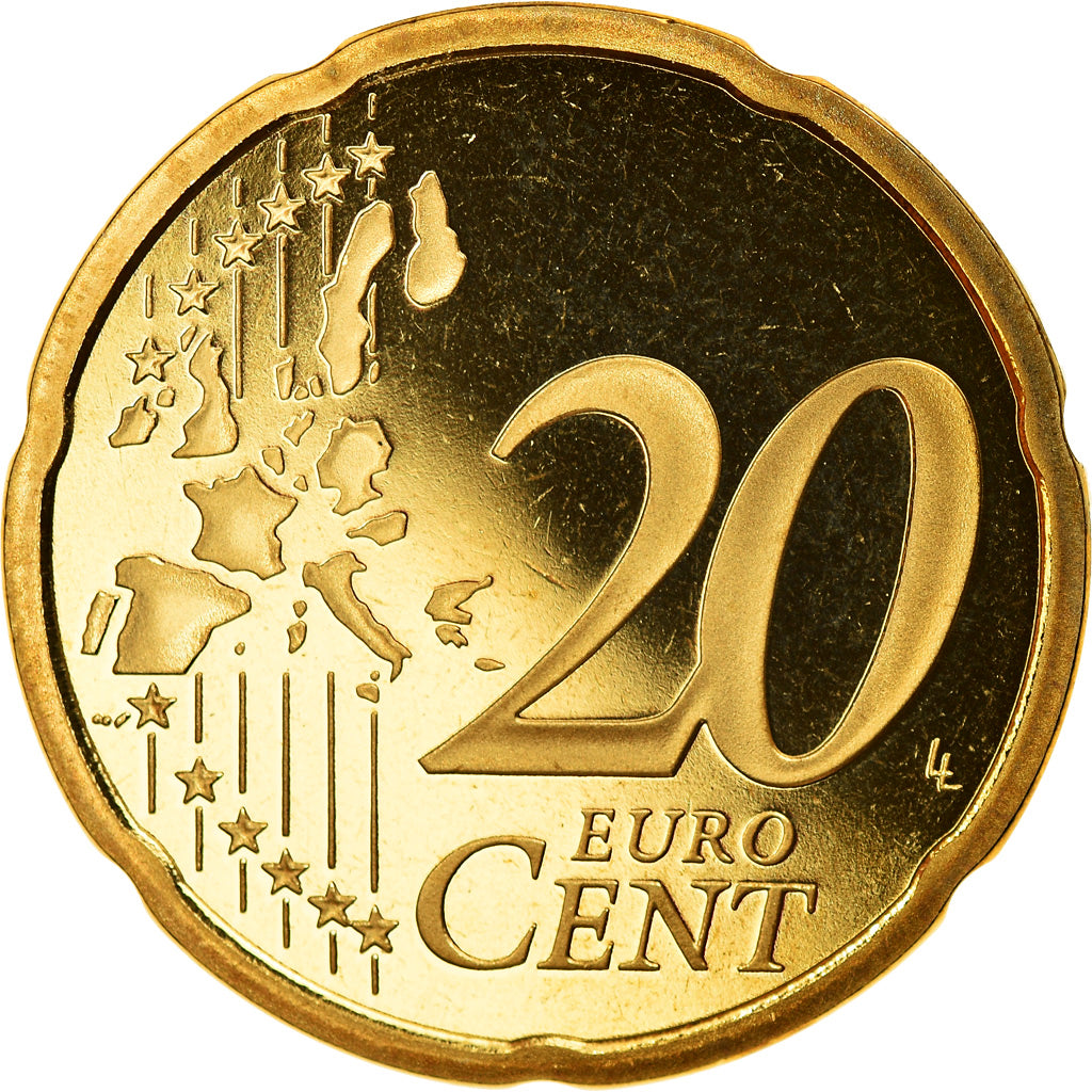 Francia, 20 Euro Cent, 2004, Paris, Proof, FDC, Ottone, Gadoury:5., KM:1286