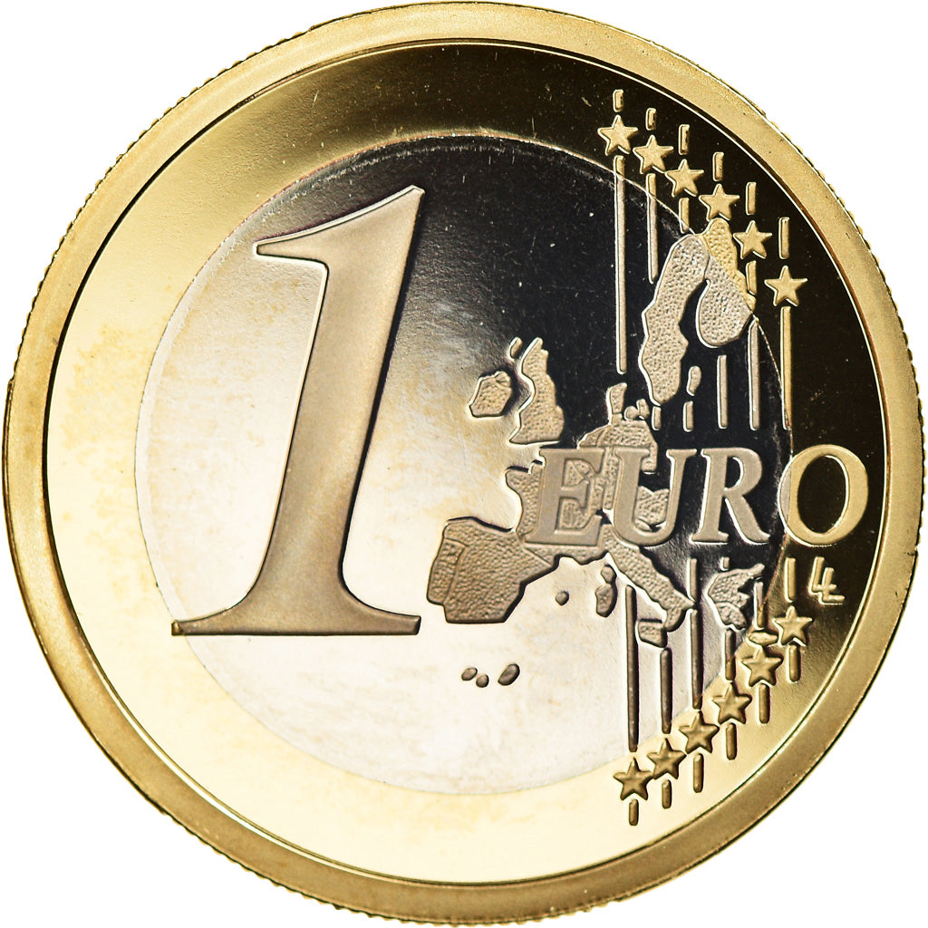 France, Euro, 2004, Paris, Proof, MS(65-70), Bi-Metallic, Gadoury:7, KM:1288