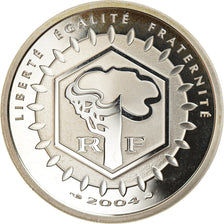 France, Panthéon, 5 Euro, 2004, Paris, Proof, MS(65-70), Silver, KM:2010