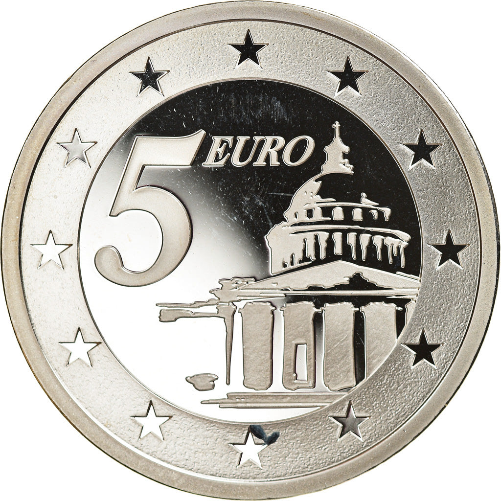 France, Panthéon, 5 Euro, 2004, Paris, Proof, MS(65-70), Silver, KM:2010