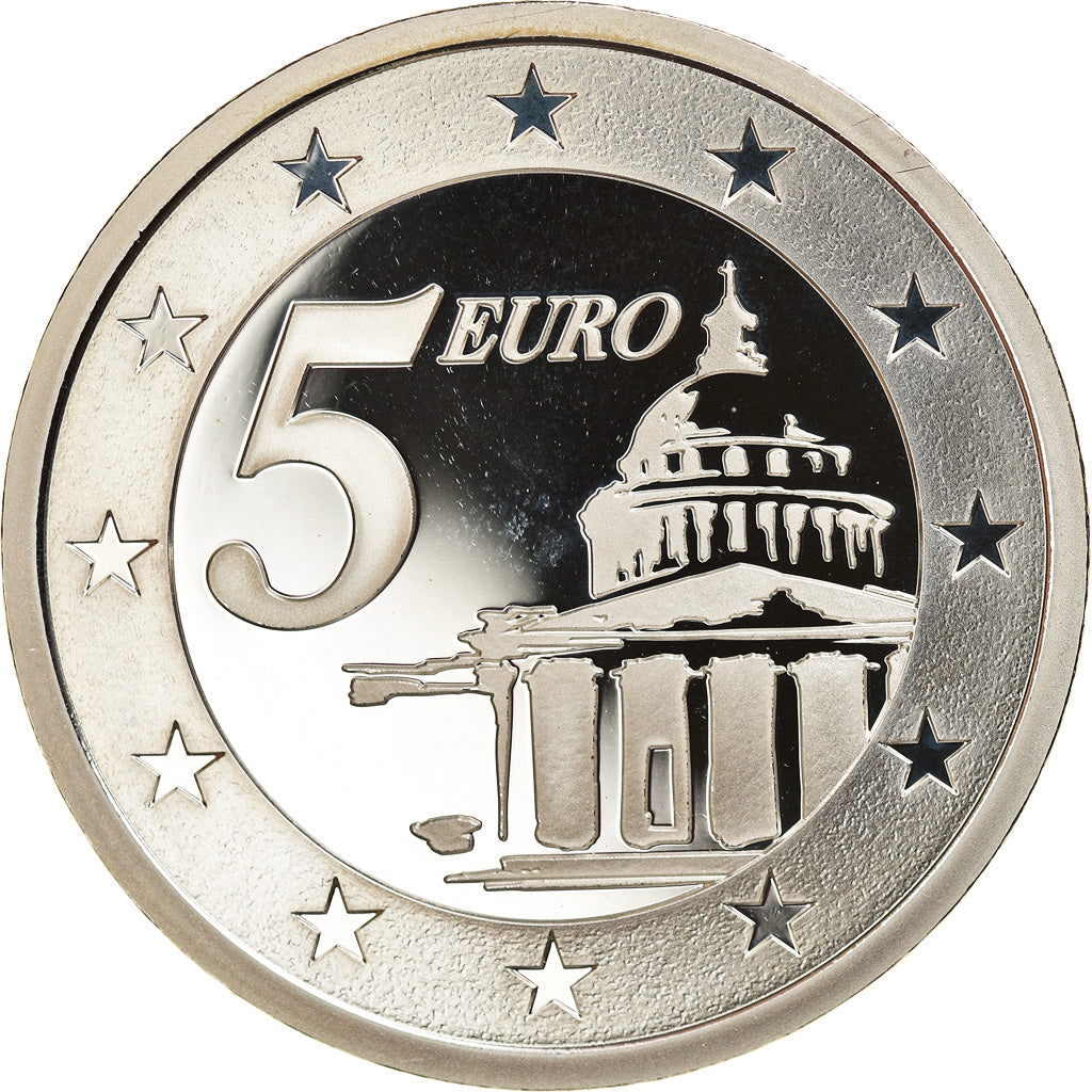 France, Panthéon, 5 Euro, 2005, Paris, Proof, MS(65-70), Silver, KM:2010