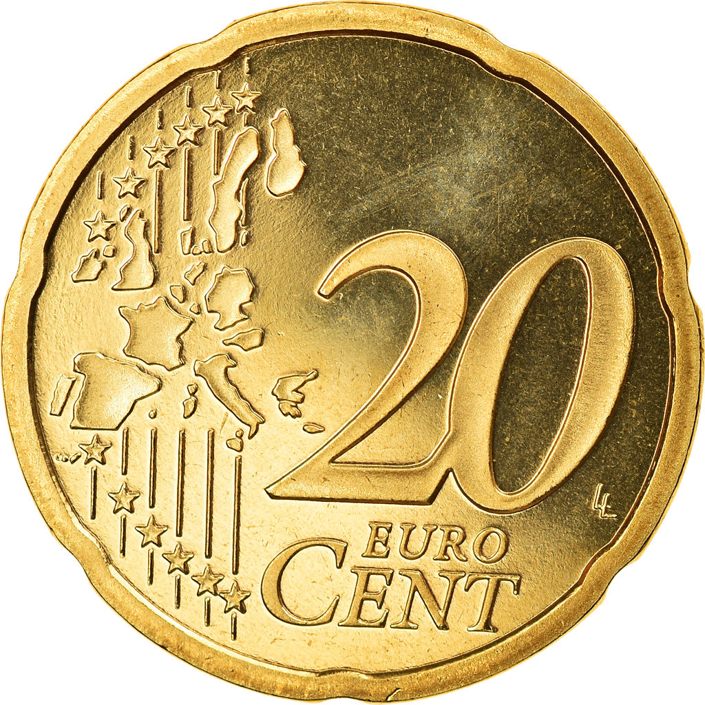 Francia, 20 Euro Cent, 2003, Paris, Proof, FDC, Ottone, Gadoury:5., KM:1286