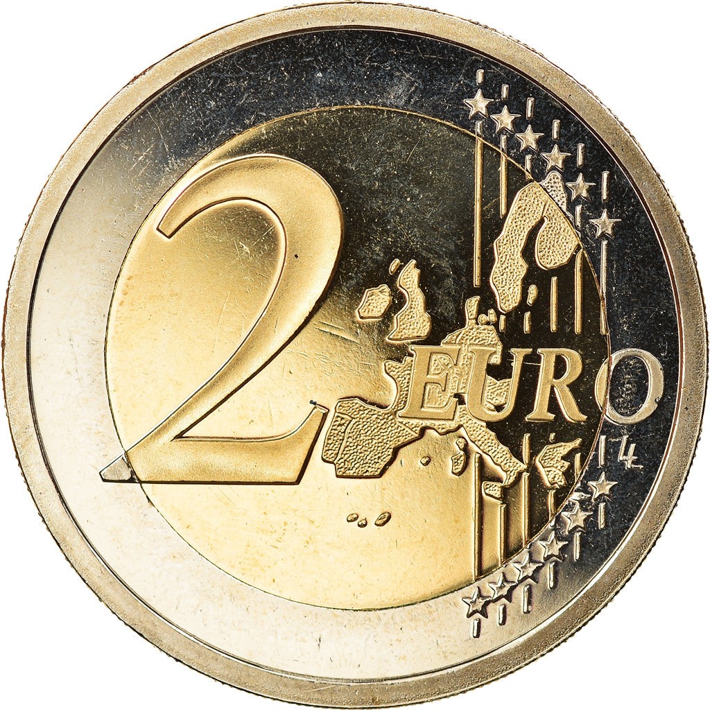 France, 2 Euro, 2003, Paris, Proof, FDC, Bi-Metallic, Gadoury:8., KM:1289