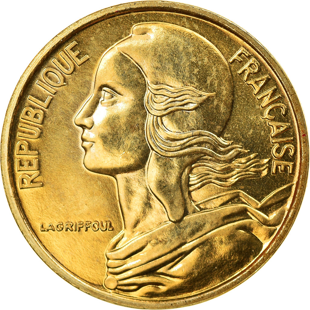 Coin, France, Marianne, 5 Centimes, 1989, Paris, MS(65-70), Aluminum-Bronze