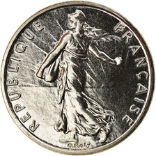 Coin, France, Semeuse, 1/2 Franc, 1989, Paris, MS(65-70), Nickel, KM:931.1
