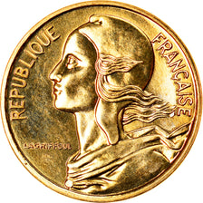 Coin, France, Marianne, 5 Centimes, 1991, Paris, Frappe médaille, MS(65-70)