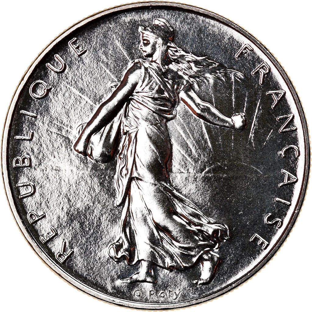 Moneta, Francja, Semeuse, Franc, 1991, Paris, Frappe médaille, MS(65-70)