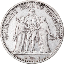 Coin, France, Hercule, 5 Francs, 1874, Paris, VF(30-35), Silver, KM:820.1