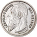 Coin, Belgium, Leopold II, 2 Francs, 2 Frank, 1909, EF(40-45), Silver, KM:59