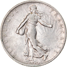 Coin, France, Semeuse, 2 Francs, 1908, Paris, EF(40-45), Silver, KM:845.1