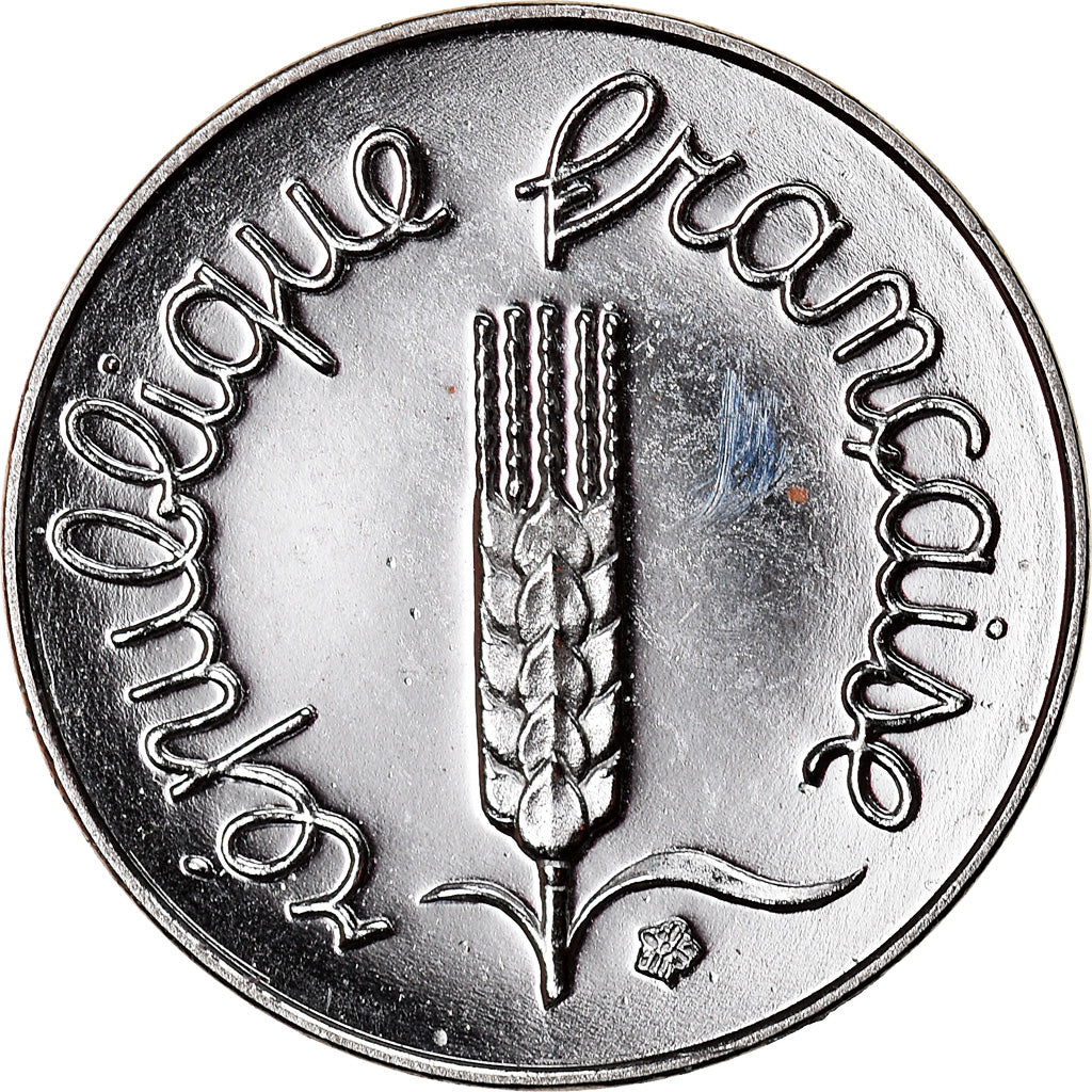 Moeda, França, Épi, Centime, 1999, Paris, Proof, MS(65-70), Aço Inoxidável