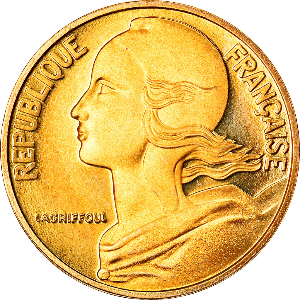 Munten, Frankrijk, Marianne, 10 Centimes, 1999, Paris, Proof, FDC