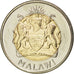 MALAWI, 5 Kwacha, 2006, KM #57, MS(63), Bi-Metallic, 27, 10.19