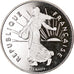 Moeda, França, Semeuse, 5 Francs, 1999, Paris, Proof, MS(65-70), Cobre-Níquel