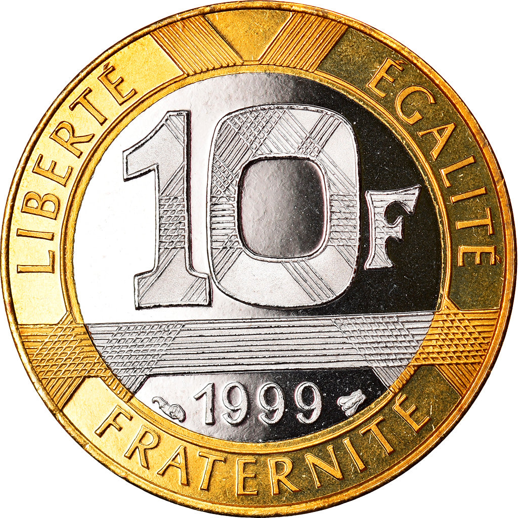 Münze, Frankreich, Génie, 10 Francs, 1999, Paris, Proof, STGL, Bi-Metallic