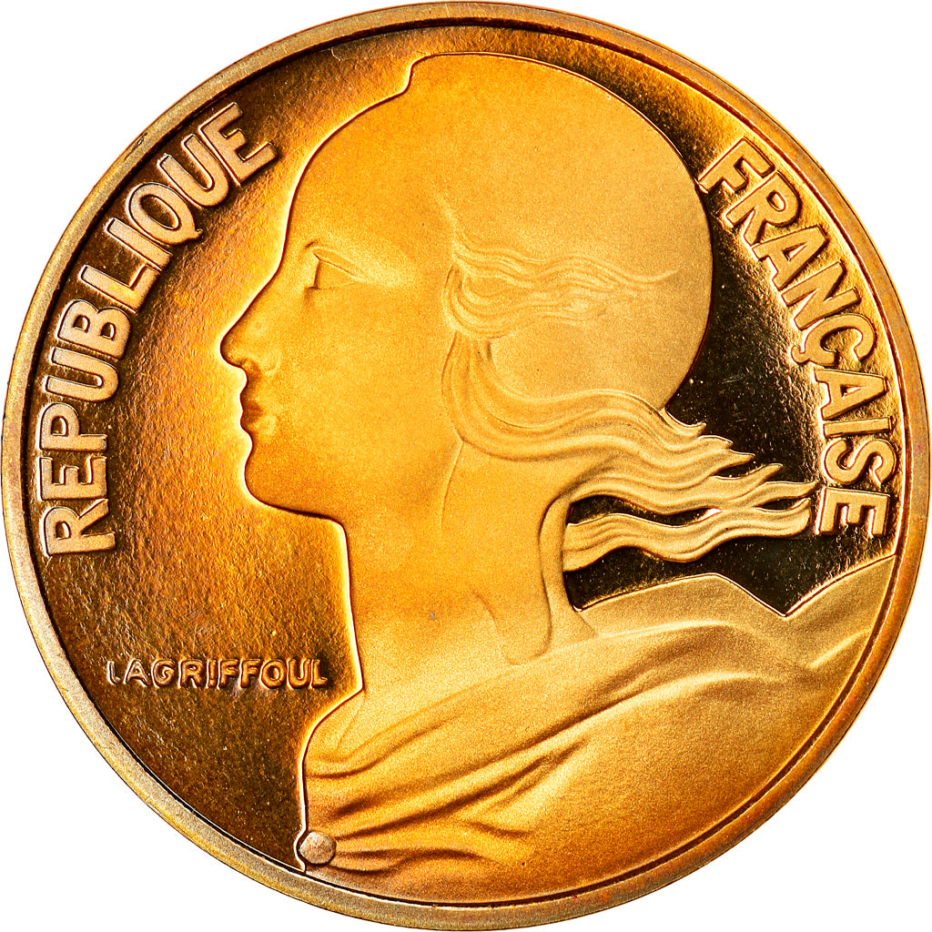 Munten, Frankrijk, Marianne, 10 Centimes, 1998, Paris, Proof, FDC