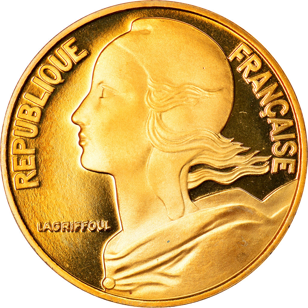 Moneda, Francia, Marianne, 20 Centimes, 1998, Paris, Proof, FDC, Aluminio -