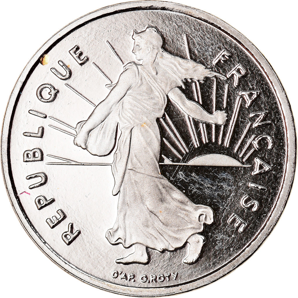 Munten, Frankrijk, Semeuse, 1/2 Franc, 1998, Paris, Proof, FDC, Nickel