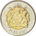 MALAWI, 5 Kwacha, 2006, KM #57, MS(63), Bi-Metallic, 27, 10.18