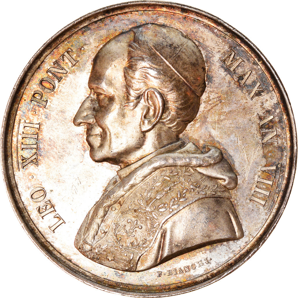 Vatican, Medal, Léon XIII, Per l'apertura dell'Archivio Segreto Vaticano